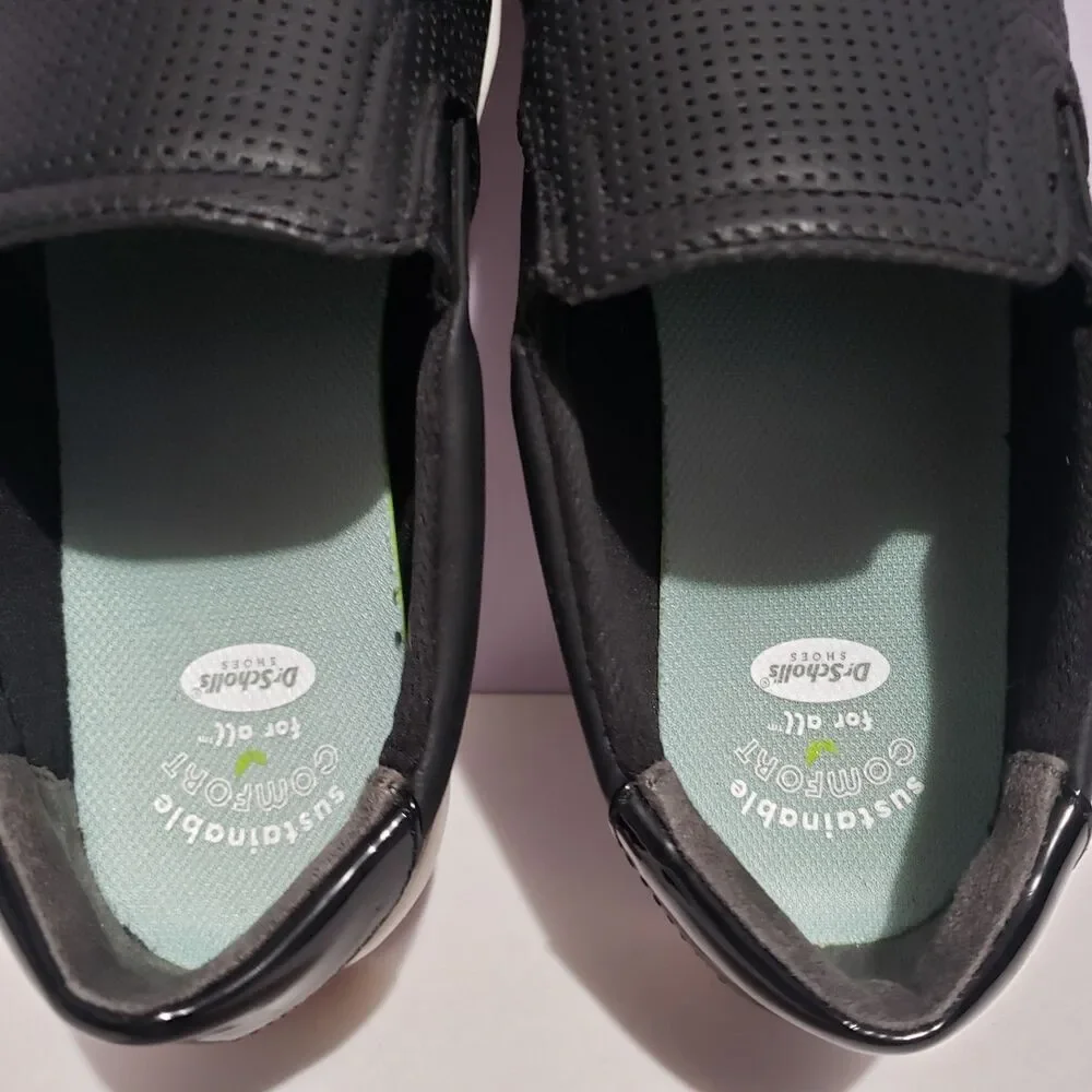 Dr Scholls Black Madison Slip On Women's Sneakers Sz 7